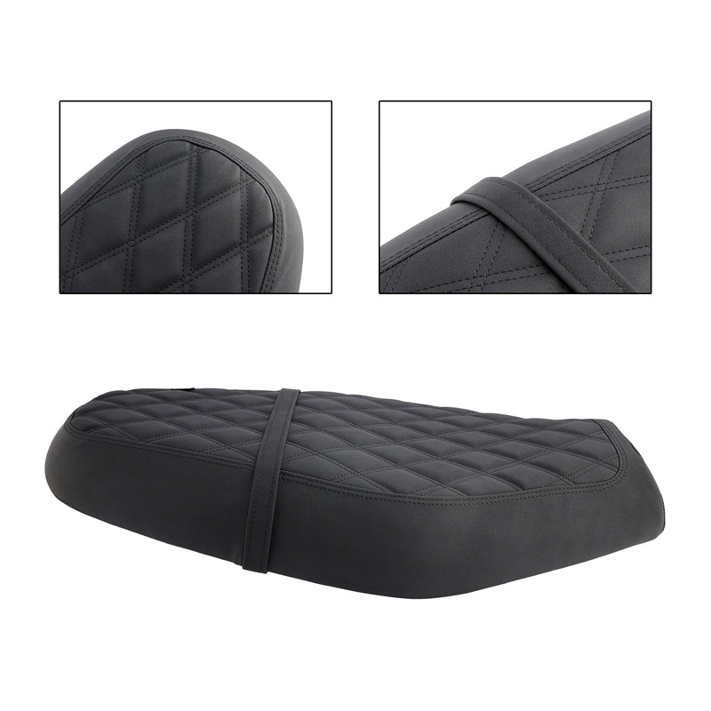 Rider Passenger Seat Front Rear Cushion Blackc For Street Twin Speed Twin 900 BrownC