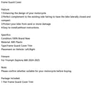 Frame Side Outrigger Cover Panel Guard Fairing For Daytona 660 2024-2025