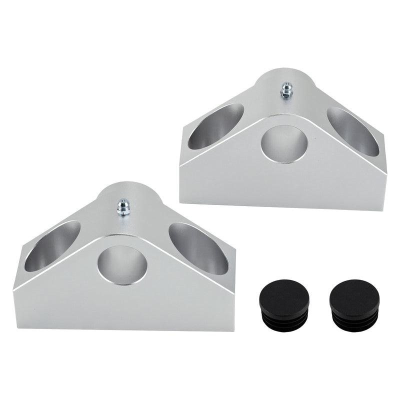 Pair Kit Dump Bed Hinge Mount Billet For Can Am Defender Hd Max Sxs 2016-2024