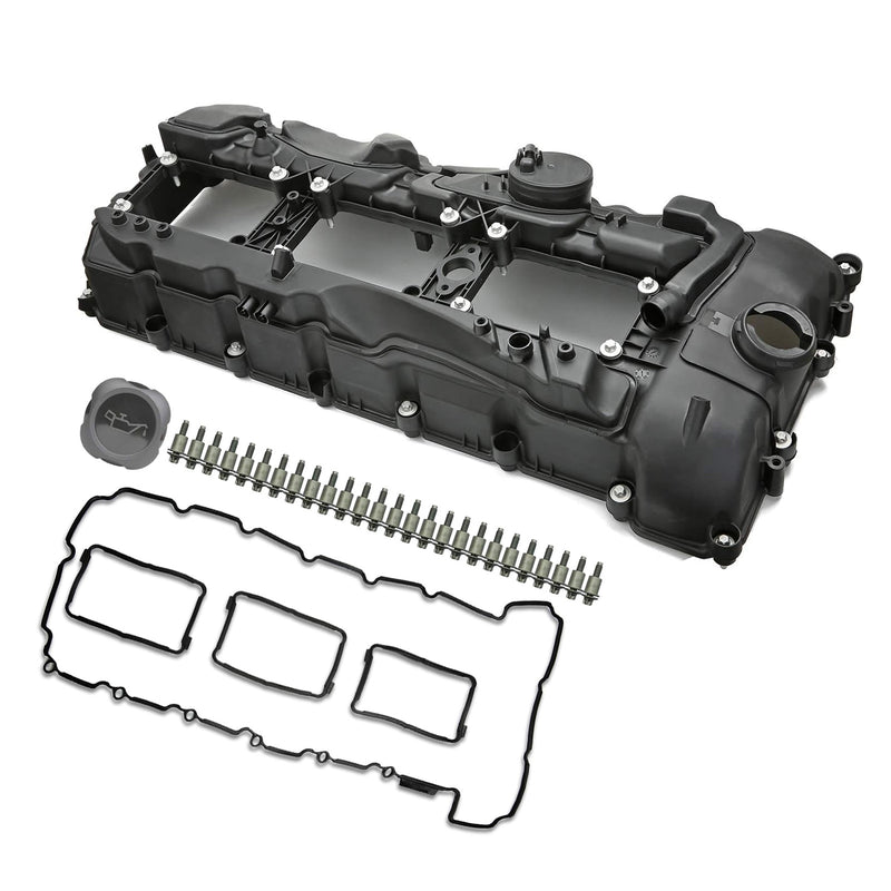 Valve Cover w/ Gasket+Cap 11127570292 For BMW N55 135i 335i 535i 640i 740i