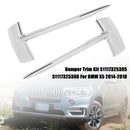 Bumper Trim Kit 51117325395 51117325396 For BMW X5 2014-2018