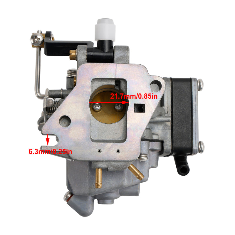 Carburetor Carb fit for Yamaha outboard motor 2-storke 8HP E8DMH 677143010800