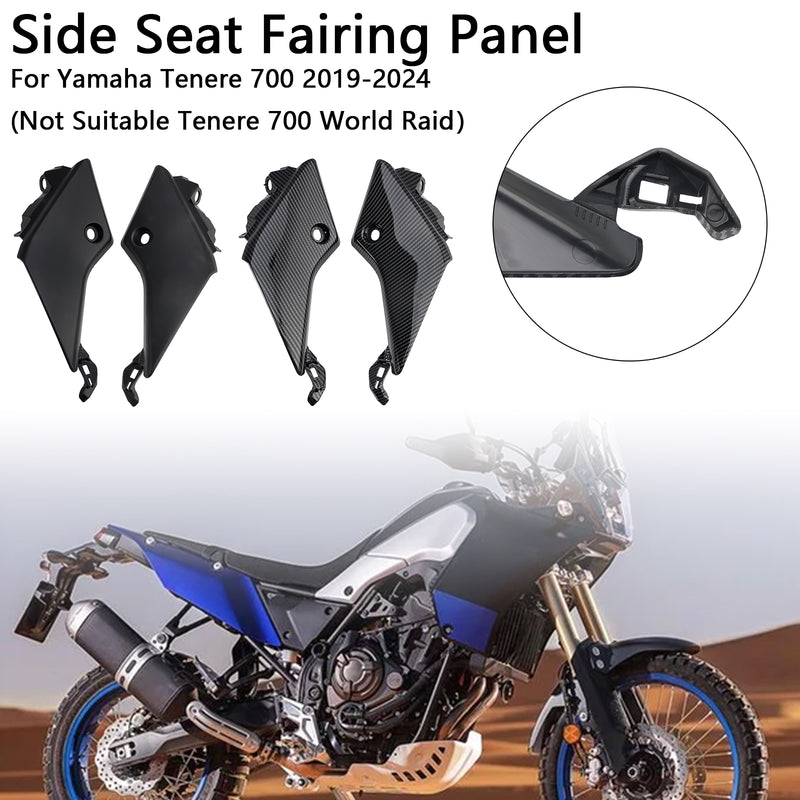 Side Seat Fairing Panel Cowl For Yamaha Tenere 700 2019-2024