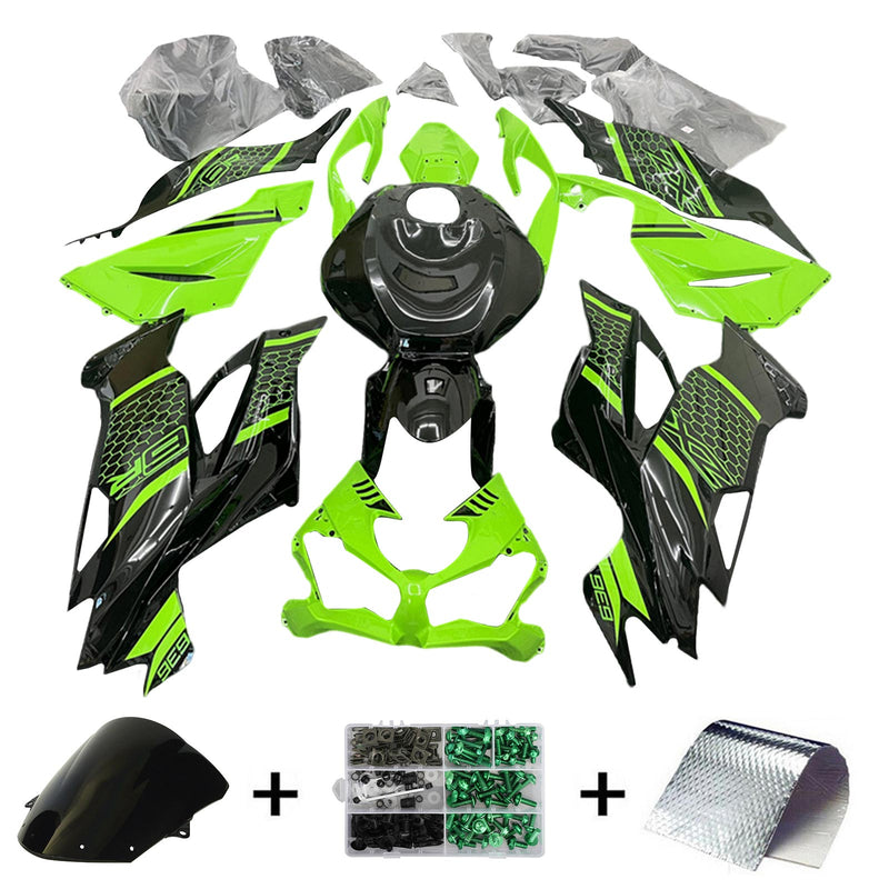 Amotopart Kawasaki ZX6R 2019-2023 Fairing Kit Bodywork Plastic ABS