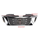 2015-2020 Fit Nissan Navara NP300 D23 Chrome Front Bumper Grill Grille