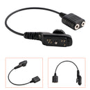 K Interface Headset Port Converter Cable for Hytera HYT PD780 PD700 PD980 PD788G