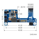 Raspberry Pi 4B/3B+ Ethernet Power Supply Expansion Board Poe Power Supply