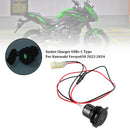 Kawasaki Versys 650 2022-2024 12V Socket Charger USB+C Type Quick