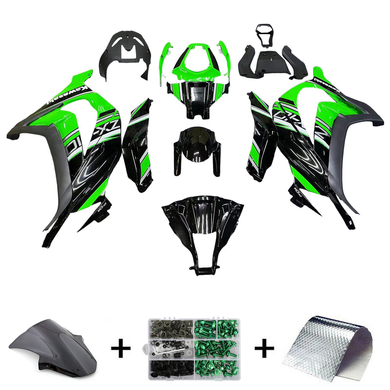 Amotopart Kawasaki ZX10R 2011-2015 Fairing Kit Bodywork Plastic ABS