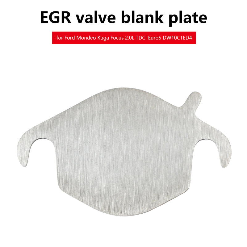 EGR valve blank plate for Ford Mondeo Kuga Focus 2.0L TDCi Euro5 DW10CTED4