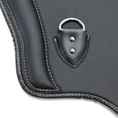 Pair Cnc Heat Shield Saddle Protector Blackb For Harley Flhx  Fxdls Xl Sportster Brown