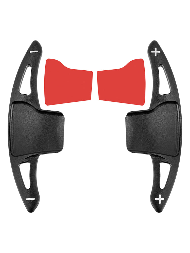 Steering Wheel Paddle Shifter Extension For Ford Explorer 13-19 Aluminium Black