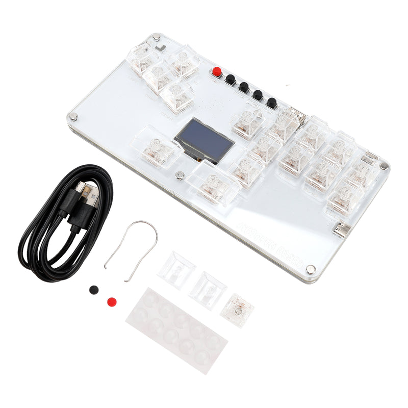 MustFun Hitbox Mini Stickless Controller For PC/PS3/PS4/Switch Other Game Device