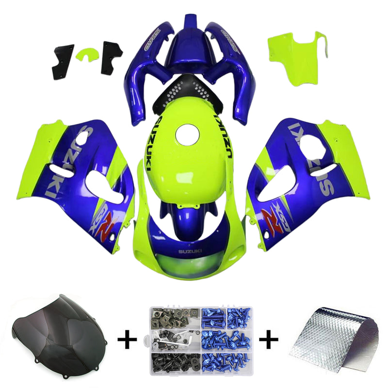 Amotopart Suzuki GSXR600 1996-2000 GSXR750 1996-1999 Fairing Kit Bodywork