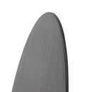 Oval Blank Aluminum Alloy License Plate DIY Universal fit for Motorcycle