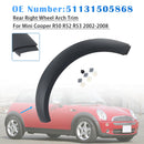 Rear Right Wheel Arch Trim 51131505868 For Mini Cooper R50 R52 R53 2002-2008