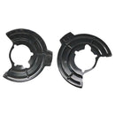 Left & Right Brake Dust Shield 68043286AB Fit Jeep Wrangler JK 2007-2018 Black