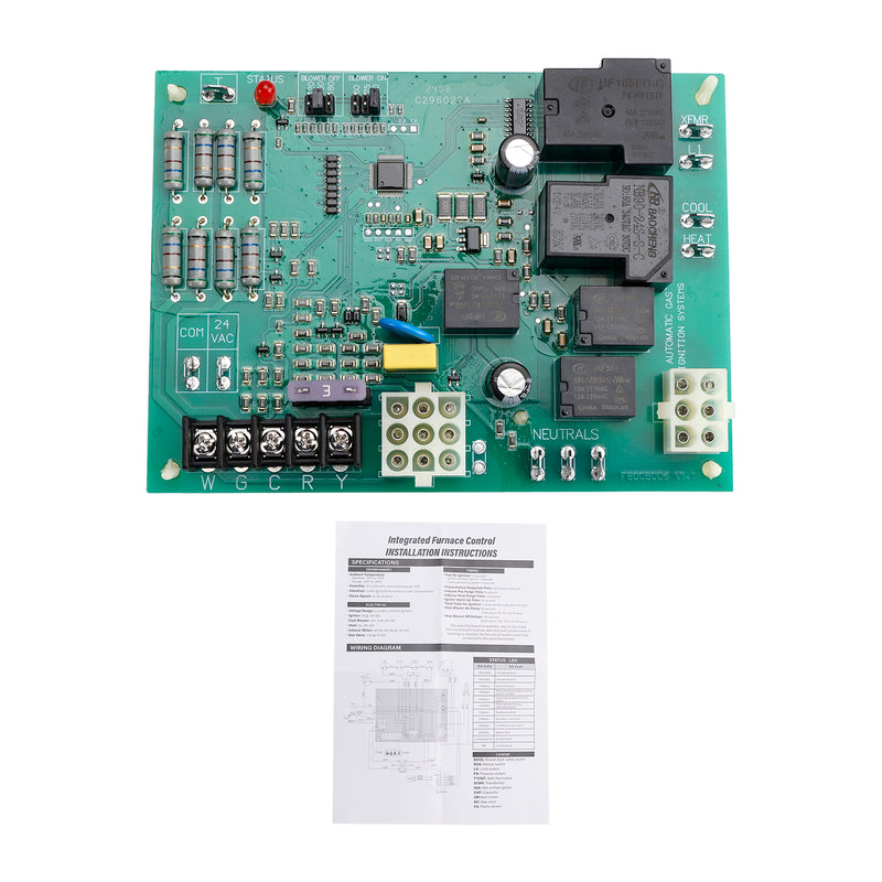 ICM280 Furnace Control Circuit Board for Goodman Control Board B1809906 B1809908