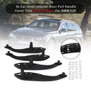 4x Car Inner Interior Door Pull Handle Cover 51417279311 For BMW F30 F31 F34 Generic