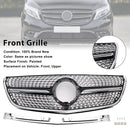 Chrome Front Bumper Grill Grille Fit Mercedes Vito W447 2014-2023 Diamond