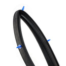 2Pcs Left+Right Front Door Weatherstrip For Toyota Land Cruiser 70 Series 67861-60020
