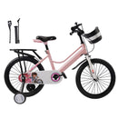 16"/18" Kids Bike for Boys and Girls with auxiliary wheels & Rack & Basket