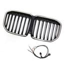 2019-2022 Fit BMW X7 G07 Single Slat Gloss Black Front Kidney Grill Grille