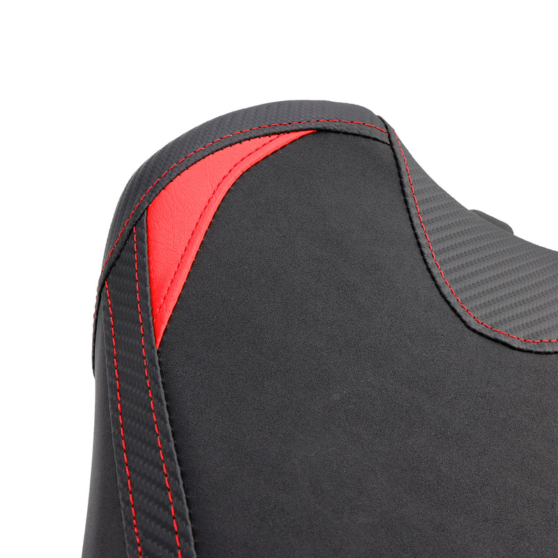 Front Driver Seat Raider Cushion Fit Black For Street Triple 765/S/R 2019-2022 Black