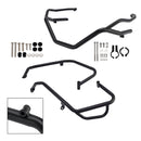 2025+ Honda X-Adv 750 Upper + Lower Engine Guard Frame Crash Bar Kit Black