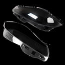 Pair Front Headlight Lens Cover Shell Clear For Jaguar XJ XJL 2010-2019