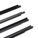 4PCS Door Glass Belt Outer Molding Weatherstrip For Toyota Yaris Hatchback