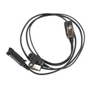 PH790-025A3 Walkie Talkie Transparent Air Tube Headset Fit for Caltta PH790