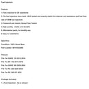 90141023000 Fuel Injectors Fits For DUKE RC 125 200 2014-2024