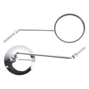 REAR VIEW MIRRORS CHROME MIRROR ROUND 8MM Fits HONDA PASSPORT C50 C70 C90