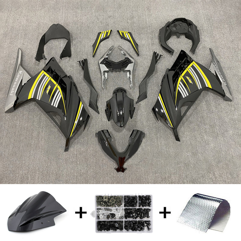 Amotopart Kawasaki EX300/Ninja300 2013-2017 Fairing Kit Bodywork Plastic ABS