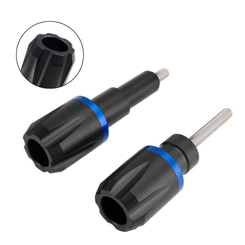 Aluminum Frame Crash Slider Protection Blue For Bmw F900R F750Gs F850Gs 19-23