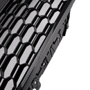 RS5 Style Sport Front Honeycomb Grill Grille Fit Audi A5 S5 B9 2017-2019