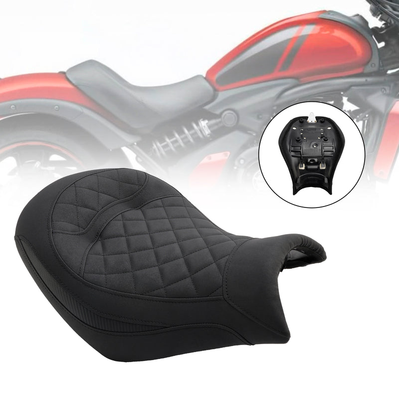 Front Raider Seat Driver Cushion Pu Fit For Kawasaki Vulcan S Vn650 15-23 Green