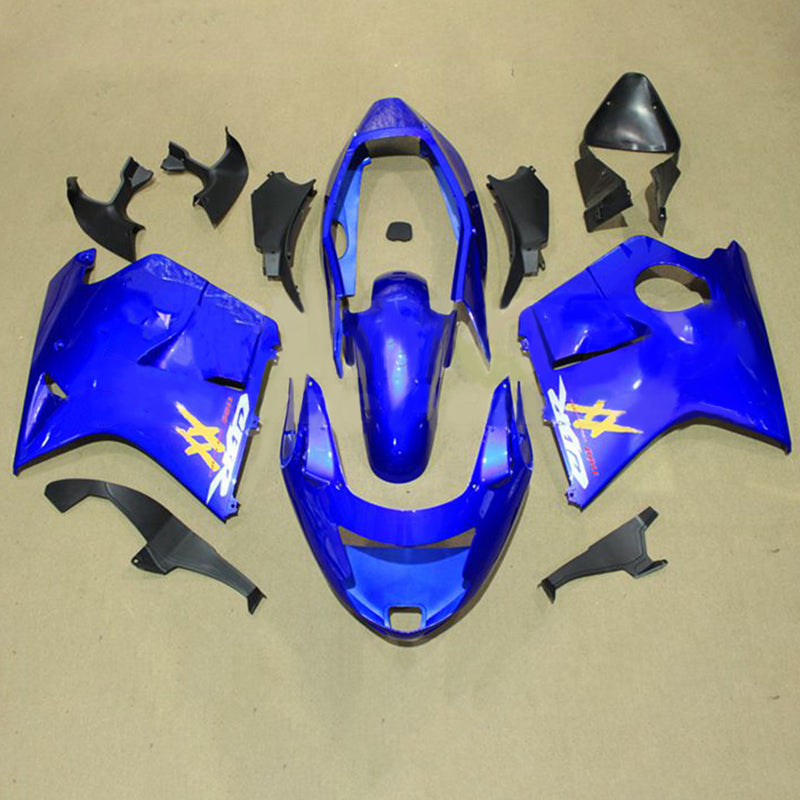 Amotopart Honda CBR1100XX SuperBlackBird 1996-2007 Fairing Kit Bodywork ABS