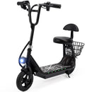 3-Speed Adjustable Up to 11 MPH Neon Lights 12.43-Mile Range Electric Scooter for Kids Ages 4-10 Electric Scooter with Seat for Kids