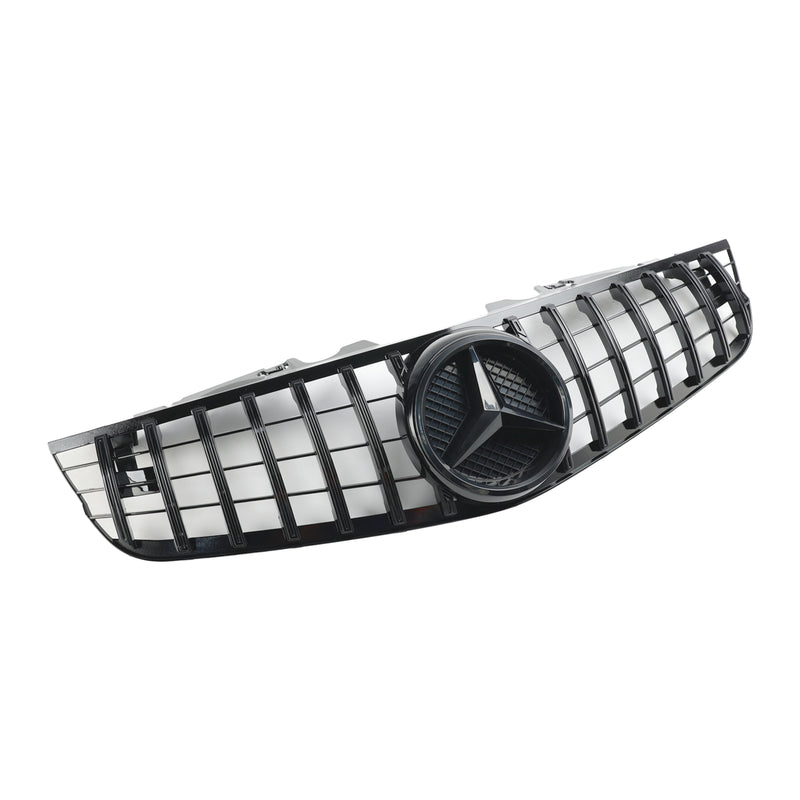 Front Bumper Upper Grill Fit Mercedes SL-Class R230 SL550 SL600 2009-2012