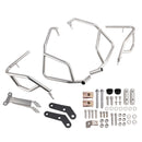 Engine Guard Frame Anti-Crash Bumper Protect Silver For Honda Xl750 Transalp