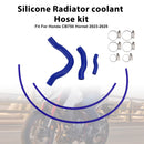 Silicone Radiator coolant Hose For Honda CB750 Hornet XL750 Transalp 23-25