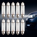 10PCS Car Light Tubular Lamp bulb C10W SV8.5-8 43MM 6429 24V 10W For OSRAM