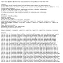 Door Window Weatherstrip Seals Set Kit For Chevy GMC C10 K10 1982-1991