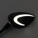 M10 Univeral Rearview LED Mirror Set w/ Turn Signal For Motorcycle Scooter Moped