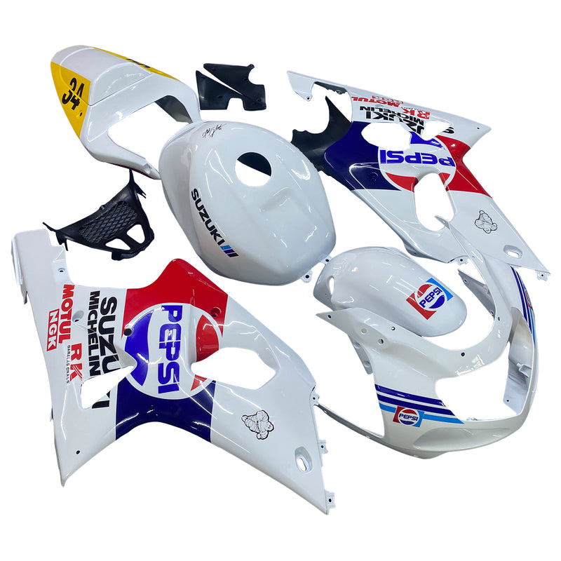 Amotopart Suzuki GSXR1000 2000-2002 K1 K2 Fairing Kit Bodywork Plastic ABS