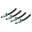 4Pcs Fuel Injector For VW Vanagon Transporter T3 83-91 1.9 2.1 0280150206