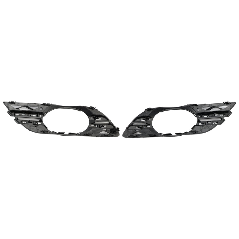 Front Fog Light Grill Chrome Trim Cover Set Fit Mercedes-Benz E-CLASS W211 07-09