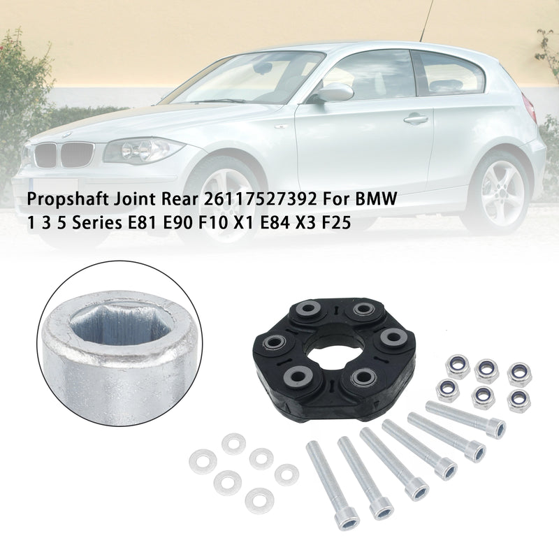 Propshaft Joint Rear 26117527392 For BMW 1 3 5 Series E81 E90 F10 X1 E84 X3 F25